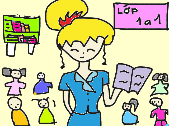hoa-si-nhi/xem-tranh/215289/Lop-chung-minh.html
