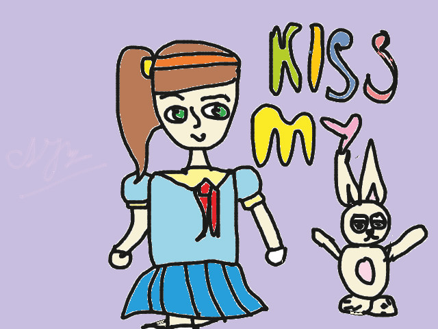 hoa-si-nhi/xem-tranh/215871/Tieu-thu-va-tho-Bunny.html