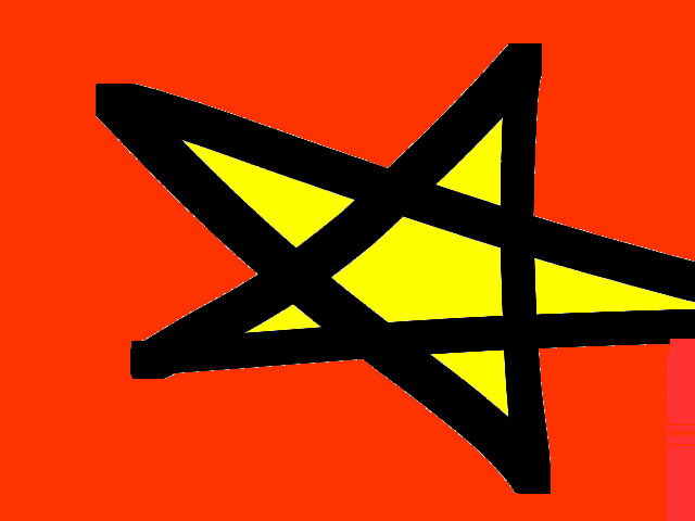 hoa-si-nhi/xem-tranh/21600/la-co-do-sao-vang.html