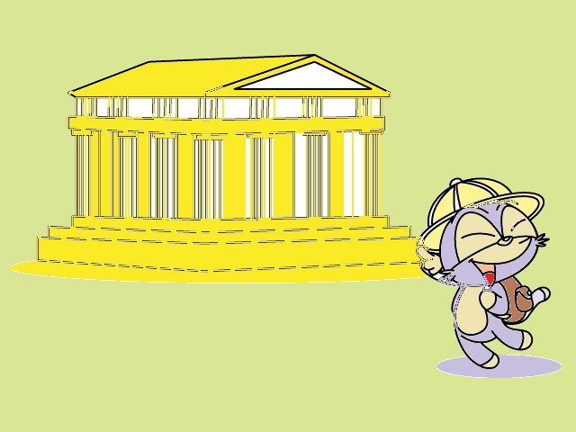 hoa-si-nhi/xem-tranh/216157/Meo-Meo-tham-dien-Pathenon.html