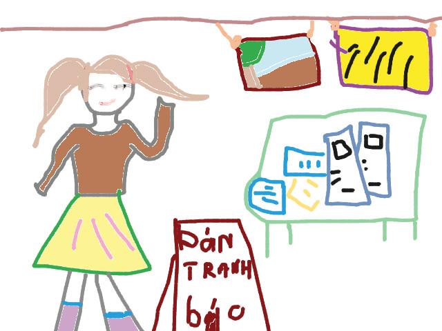 hoa-si-nhi/xem-tranh/217848/Ki-nghi-cho-heo-mam-va-giup-me-kiem-tien.html