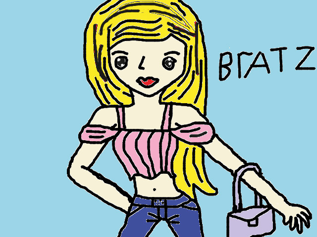 hoa-si-nhi/xem-tranh/218219/bratz-doll-or-barby.html