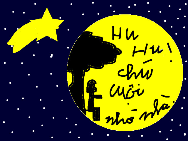 hoa-si-nhi/xem-tranh/22078/chu-cuoi-nho-nha.html
