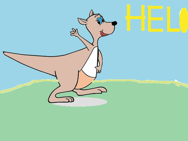 hoa-si-nhi/xem-tranh/223378/kangaroo.html