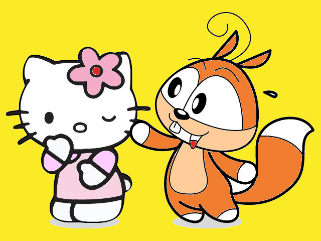 hoa-si-nhi/xem-tranh/224060/Soc-Nhi-lam-quen-voi-Kitty.html