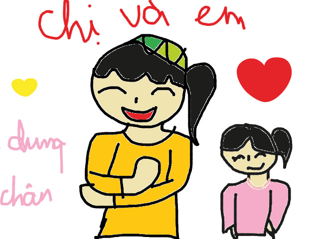 hoa-si-nhi/xem-tranh/225287/chan-dung-chi-va-em.html
