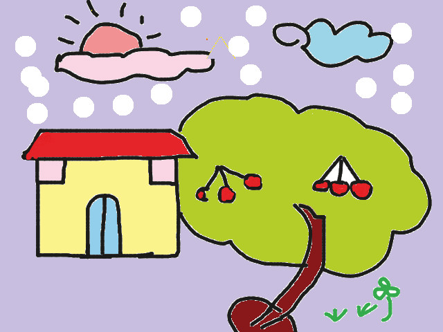 hoa-si-nhi/xem-tranh/225654/Ngoi-nha-la-ky.html