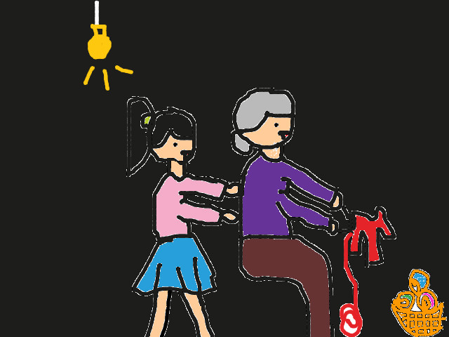 hoa-si-nhi/xem-tranh/225805/Con-yeu-ngoai.html