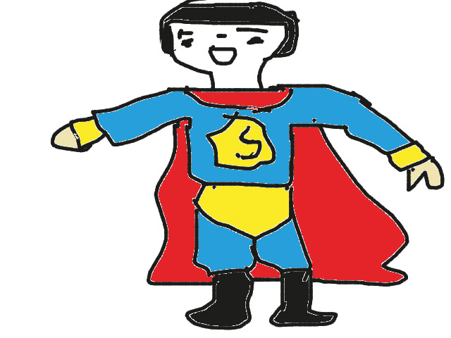 hoa-si-nhi/xem-tranh/226102/super-man.html