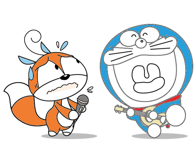 hoa-si-nhi/xem-tranh/226723/Doraemon-tap-hat.html