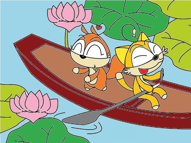 hoa-si-nhi/xem-tranh/227323/khi-di-du-thuyen-phai-bam-chat-cac-ban-nhe.html