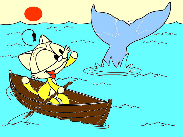 hoa-si-nhi/xem-tranh/22763/meo-meo-cheo-thuyen.html