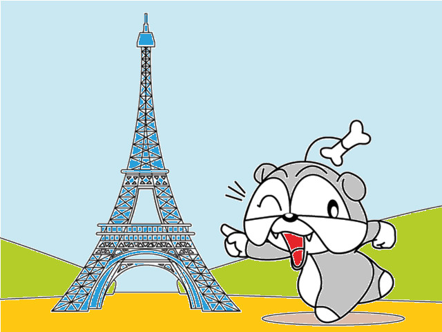 hoa-si-nhi/xem-tranh/229167/Di-tham-thap-Eiffel.html