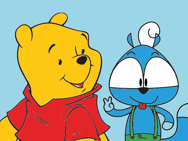 hoa-si-nhi/xem-tranh/229612/POOH-VA-SOC-NHI.html