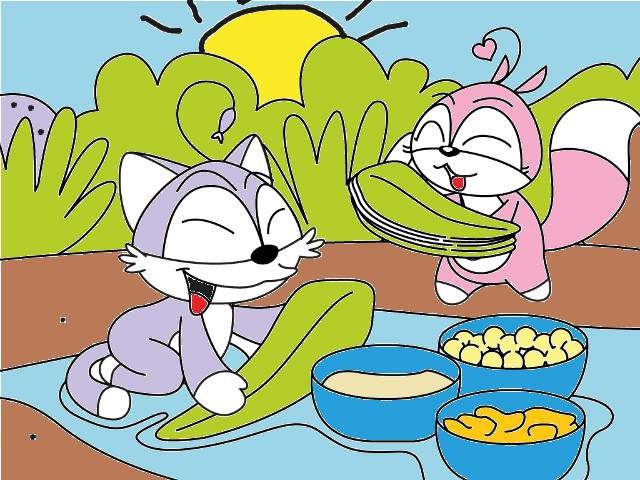 hoa-si-nhi/xem-tranh/230257/cung-lam-banh-day.html