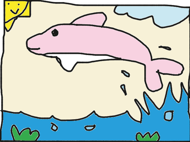 hoa-si-nhi/xem-tranh/230332/Dolphin.html