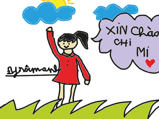 hoa-si-nhi/xem-tranh/232177/Chao-nguoi-ban-moi.html