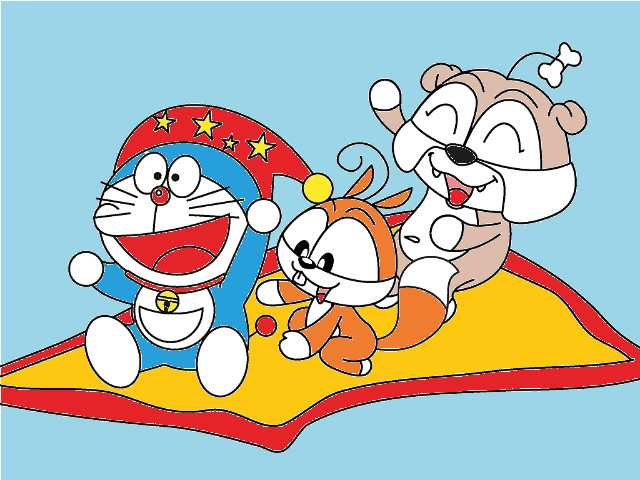 hoa-si-nhi/xem-tranh/233839/Cung-vui-voi-Soc-nhi-va-Doraemon.html