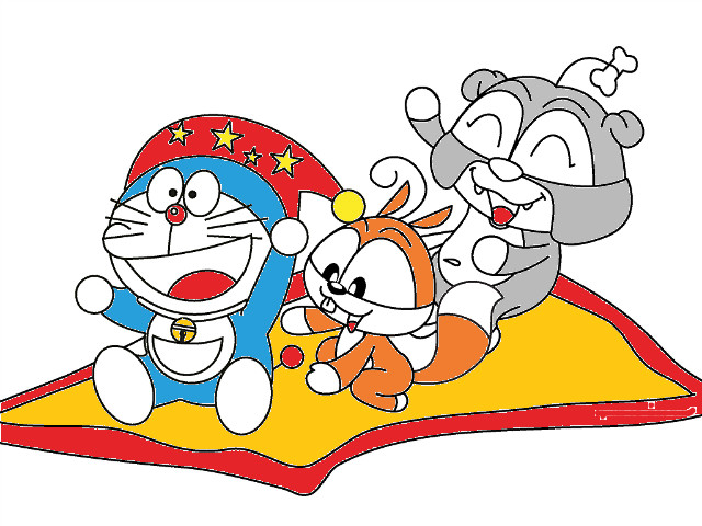 hoa-si-nhi/xem-tranh/234081/Doraemon-co-tam-tham-bay.html