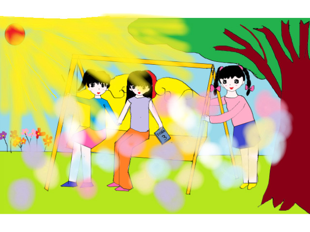 hoa-si-nhi/xem-tranh/234839/cung-nhau-vui-choi.html