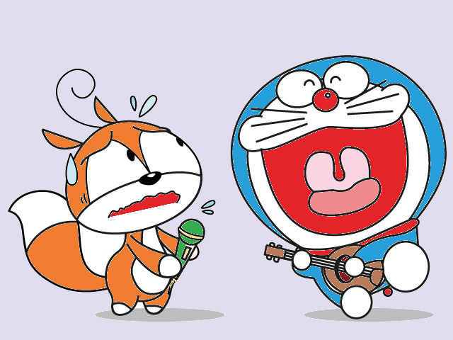 hoa-si-nhi/xem-tranh/234999/Ca-Ha-t-Cu-ng-Doraemon-Va-So-c-Nhi.html