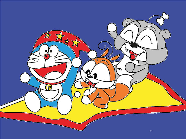 hoa-si-nhi/xem-tranh/235295/Bay-tren-tham-than-cung-Doraemon.html