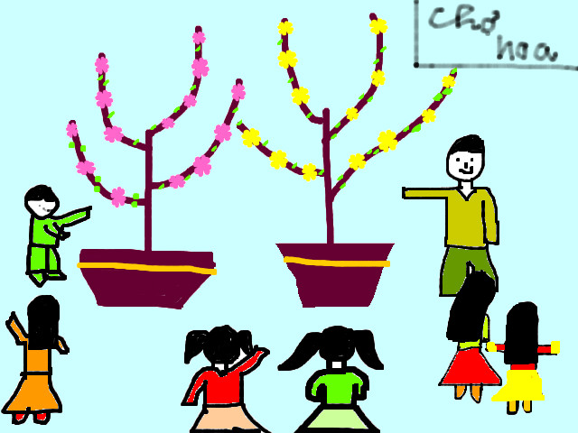 hoa-si-nhi/xem-tranh/36562/moi-nguoi-di-sam-dao-mai-ngay-tet.html