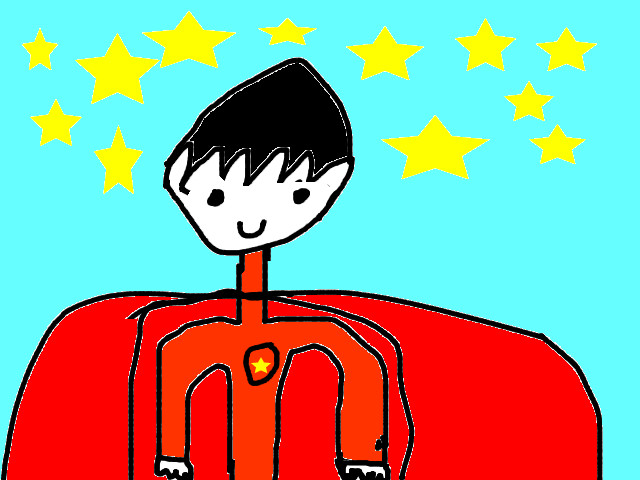 hoa-si-nhi/xem-tranh/37571/supper-hero.html