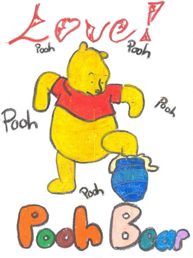 hoa-si-nhi/xem-tranh/387/Chu-gau-Pooh.html