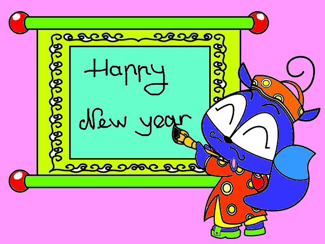 hoa-si-nhi/xem-tranh/38809/Happy-new-year.html