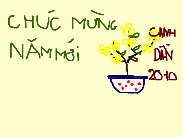 hoa-si-nhi/xem-tranh/38817/canh-mai-ngay-tet.html