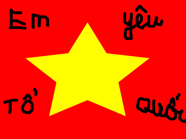 hoa-si-nhi/xem-tranh/39399/la-co-To-Quoc.html