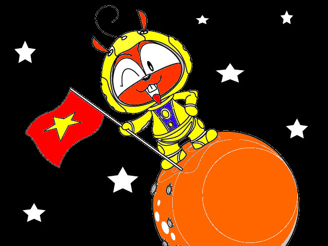 hoa-si-nhi/xem-tranh/40232/Dat-chan-va-o-vu-tru.html