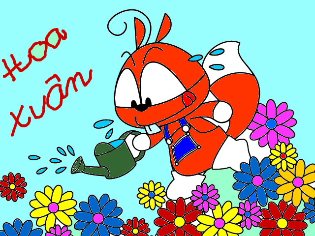 hoa-si-nhi/xem-tranh/40425/soc-nhi-va-hoa-xuan.html