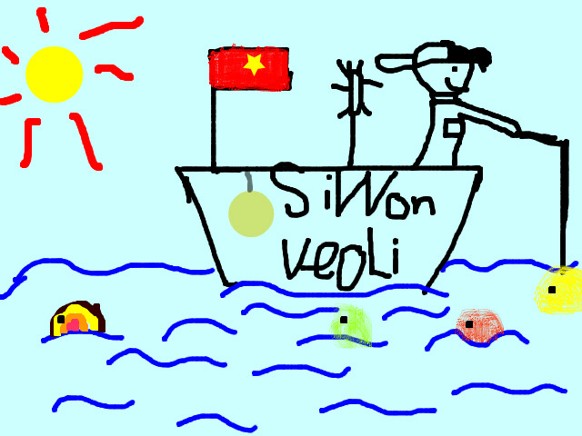 hoa-si-nhi/xem-tranh/40455/dong-nuoc-tuoi-tho.html