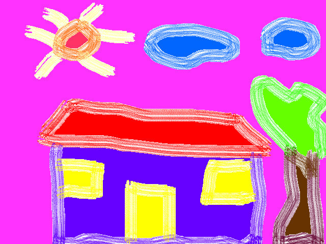 hoa-si-nhi/xem-tranh/40993/ngoi-nha-cua-em.html