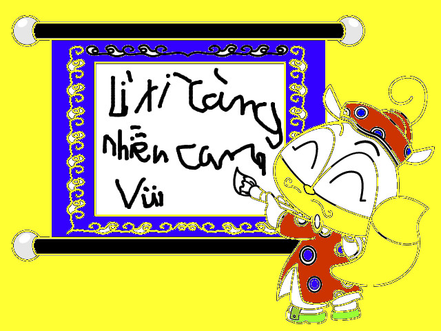 hoa-si-nhi/xem-tranh/41113/li-xi-cang-nhieu-cang-zui-hihi.html