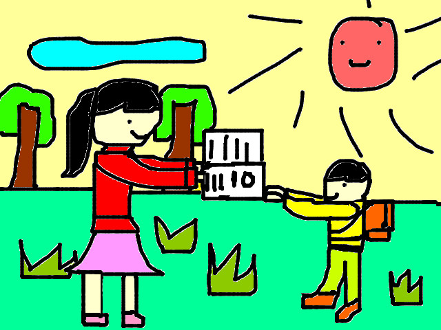 hoa-si-nhi/xem-tranh/42654/diem-10-cua-me.html