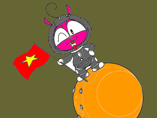 hoa-si-nhi/xem-tranh/42720/mo-uoc-bay-vao-vu-tru.html