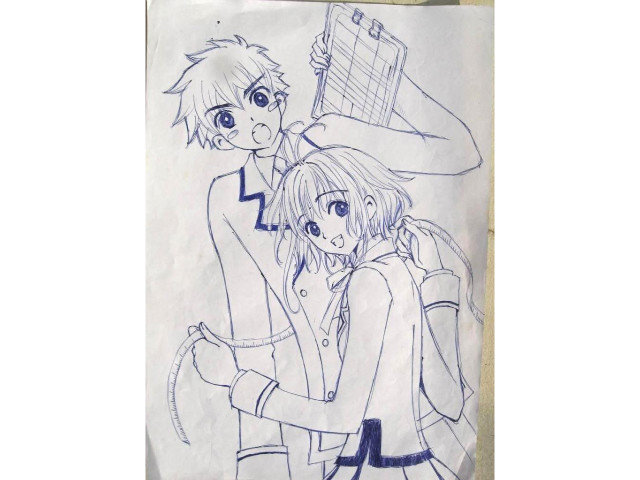 hoa-si-nhi/xem-tranh/44210/Syaoran-Sakura.html