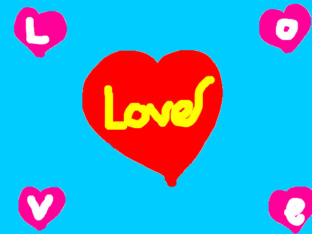 hoa-si-nhi/xem-tranh/44830/l-o-v-e-LOVE.html