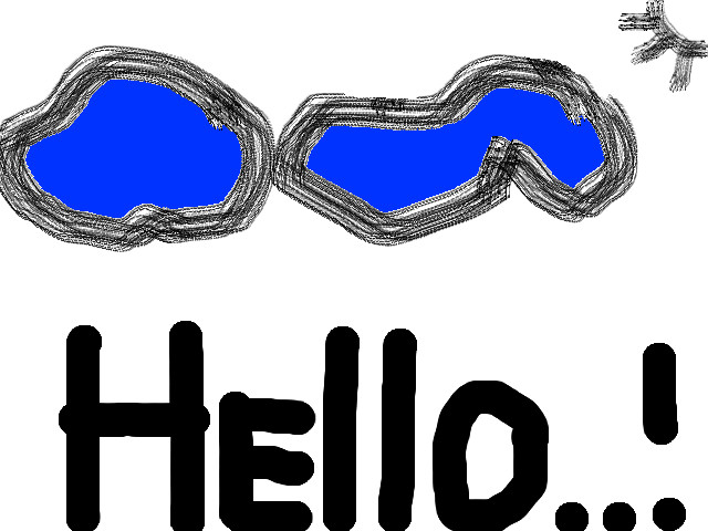 hoa-si-nhi/xem-tranh/45441/Bau-Troi-Xanh-Co-Chu-Hello.html