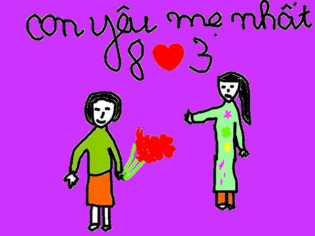hoa-si-nhi/xem-tranh/45558/chuc-mung-me-ngay-8-3.html