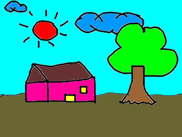 hoa-si-nhi/xem-tranh/45935/nha-cua-be.html