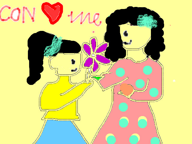 hoa-si-nhi/xem-tranh/46547/CON-YEU-ME-NHIEU-LAM-ME-OI.html