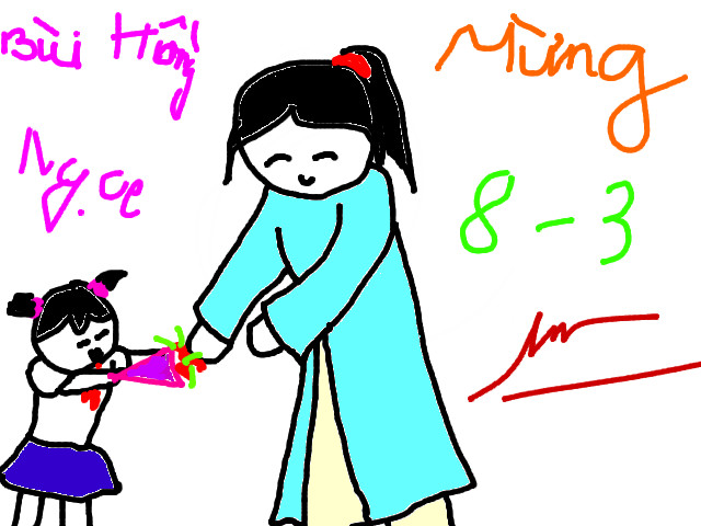 hoa-si-nhi/xem-tranh/47244/tang-hoa-cho-co.html