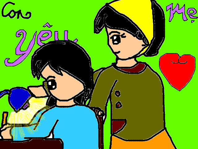hoa-si-nhi/xem-tranh/48294/Me-la-nguoi-con-yeu-nhat.html