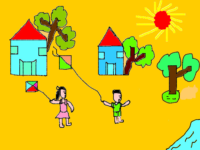 hoa-si-nhi/xem-tranh/4914/mua-he-cua-em.html