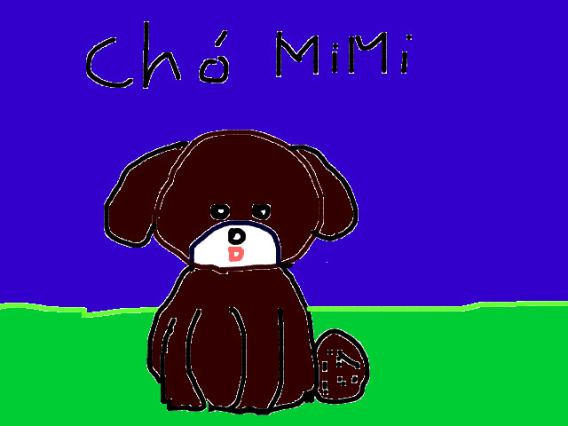 hoa-si-nhi/xem-tranh/49659/cho-mili.html