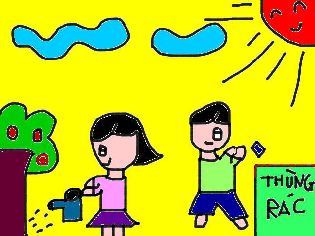 hoa-si-nhi/xem-tranh/49774/Hay-Chung-Tay-Bao-Ve-Moi-Truong.html